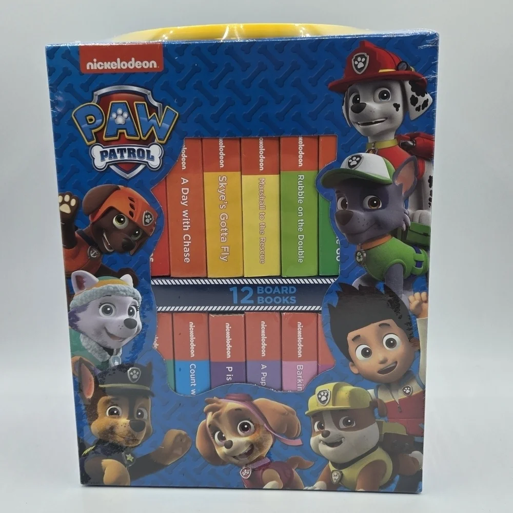 Nickelodeon Paw Patrol Book Block 12 Board Books